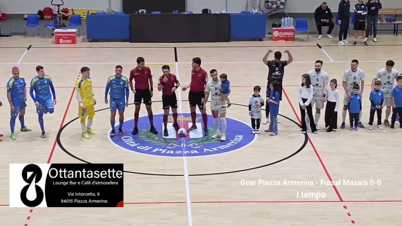 Calcio a 5 - serie A2 - Gear Piazza Armerina - Futsal Mazara 2000