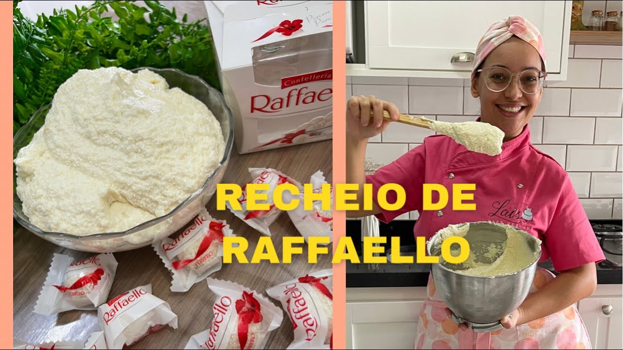 RECHEIO DE RAFFAELLO SUPER FÁCIL!!! VENDO MUITO.