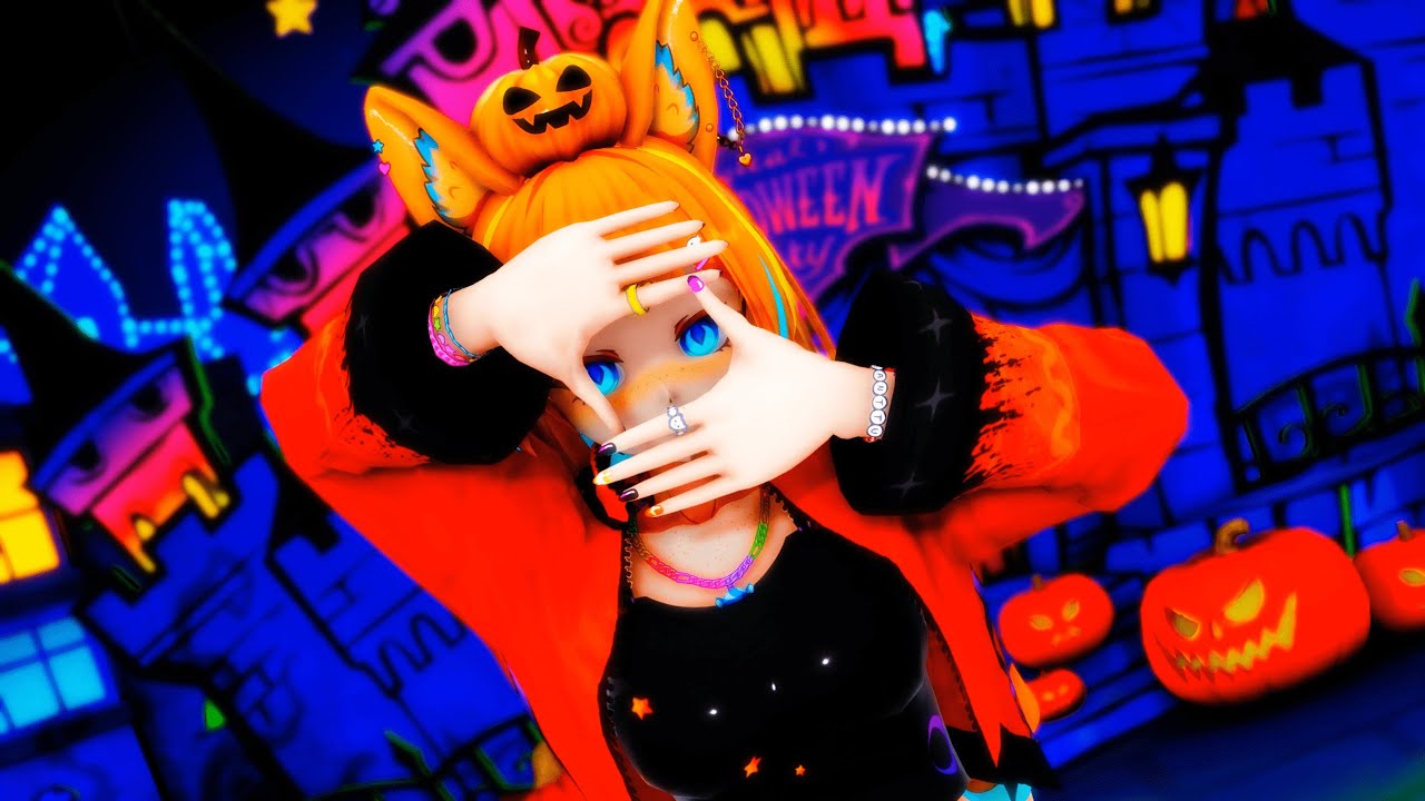 {MMD}「Happy Halloween」 🎃 | @NannaNamNam  | Special VGen Halloween Promo 2025 🎃