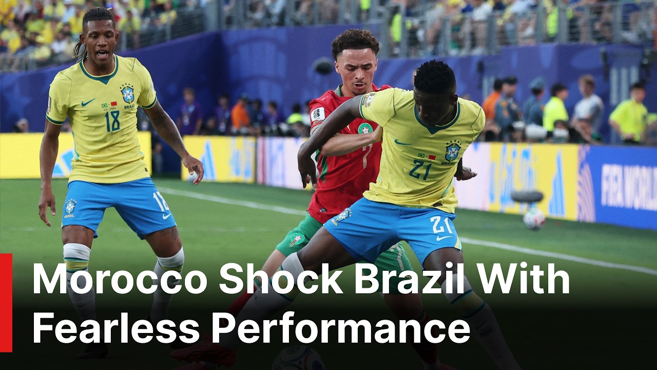 Morocco Shock Brazil With Fearless Performance | FIFA World Cup 2026 Group C Highlight | AC1S