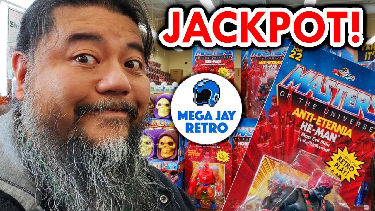 MOTU Warehouse Clearance Sale! Masters of the Universe Origins, Pokemon, Funko Pop - Mega Jay Retro