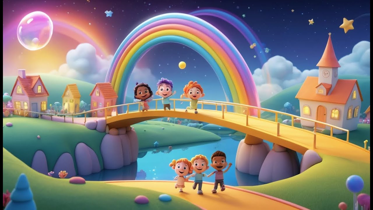 Fall Guys Wobbly Star Rolled Across a Bubble | Kids Songs & Nursery Rhymes