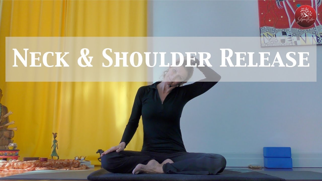 Yin yoga for neck and shoulder release