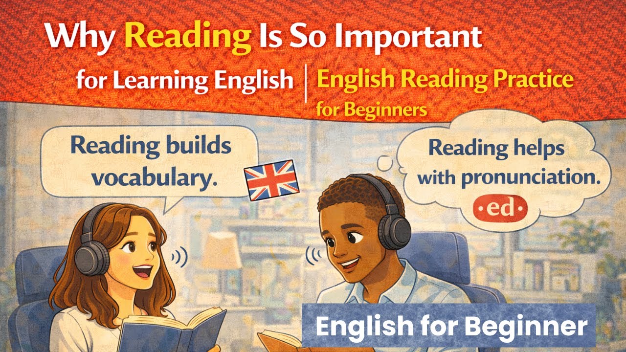 Why Reading Is So Important for Learning English | English Reading Practice for Beginners