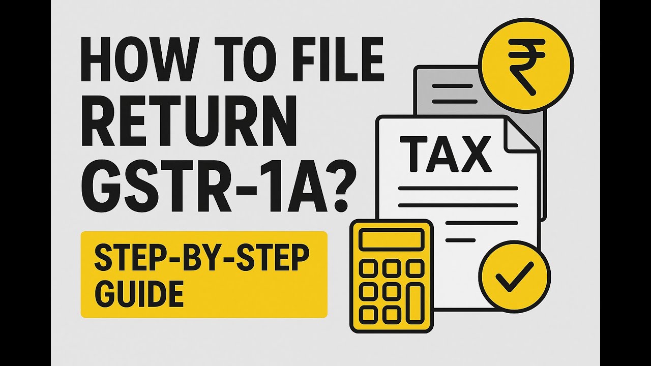 How to File GSTR-1A Return Online | Step-by-Step Guide for 2025 | #gstr1A