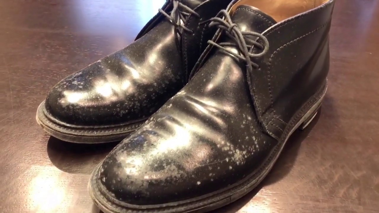 ALDEN オールデン コードバン チャッカブーツにカビ大量発生！(前編)cordovan chakka boots