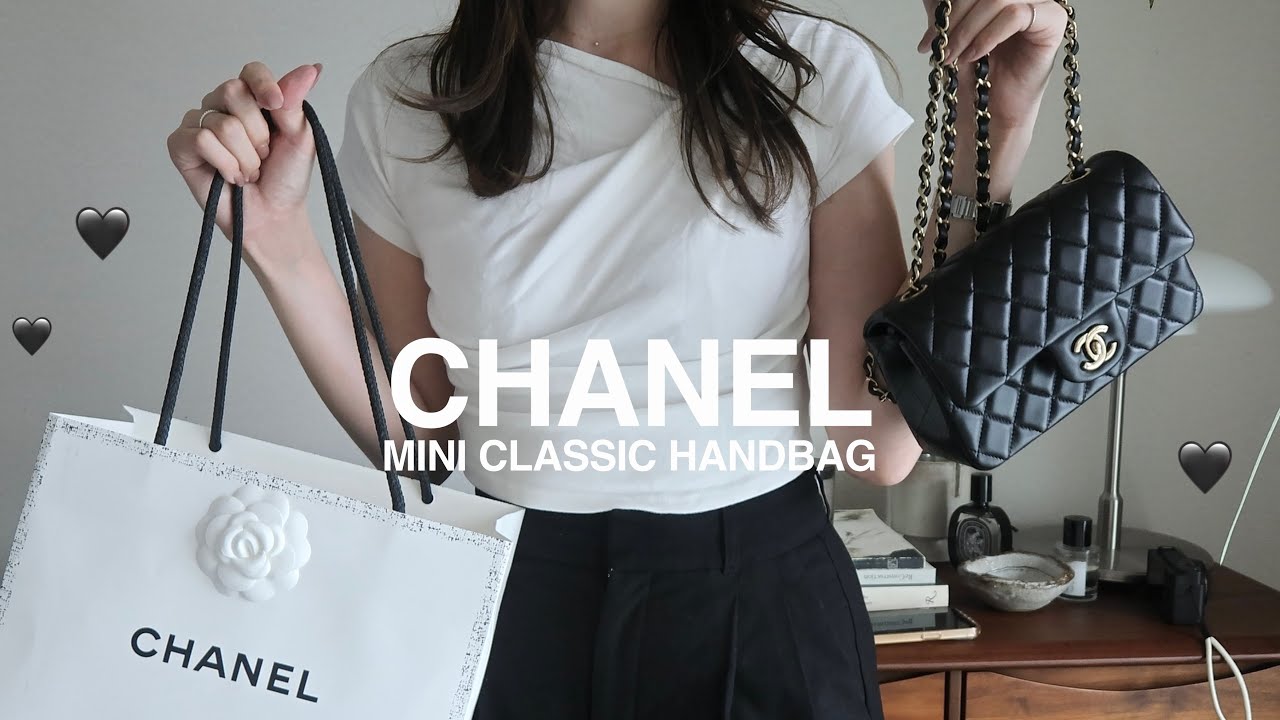 【CHANEL購入品】憧れの“ミニマトラッセ”を開封👜🖤 一生モノのご褒美。｜30代OLシャネルへの想い
