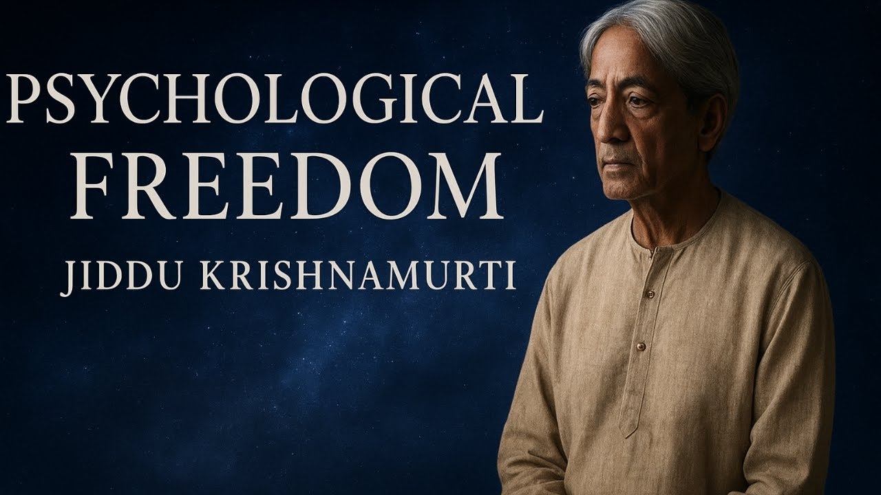 Psychological Freedom and Self-Knowledge-Jiddu Krishnamurti!