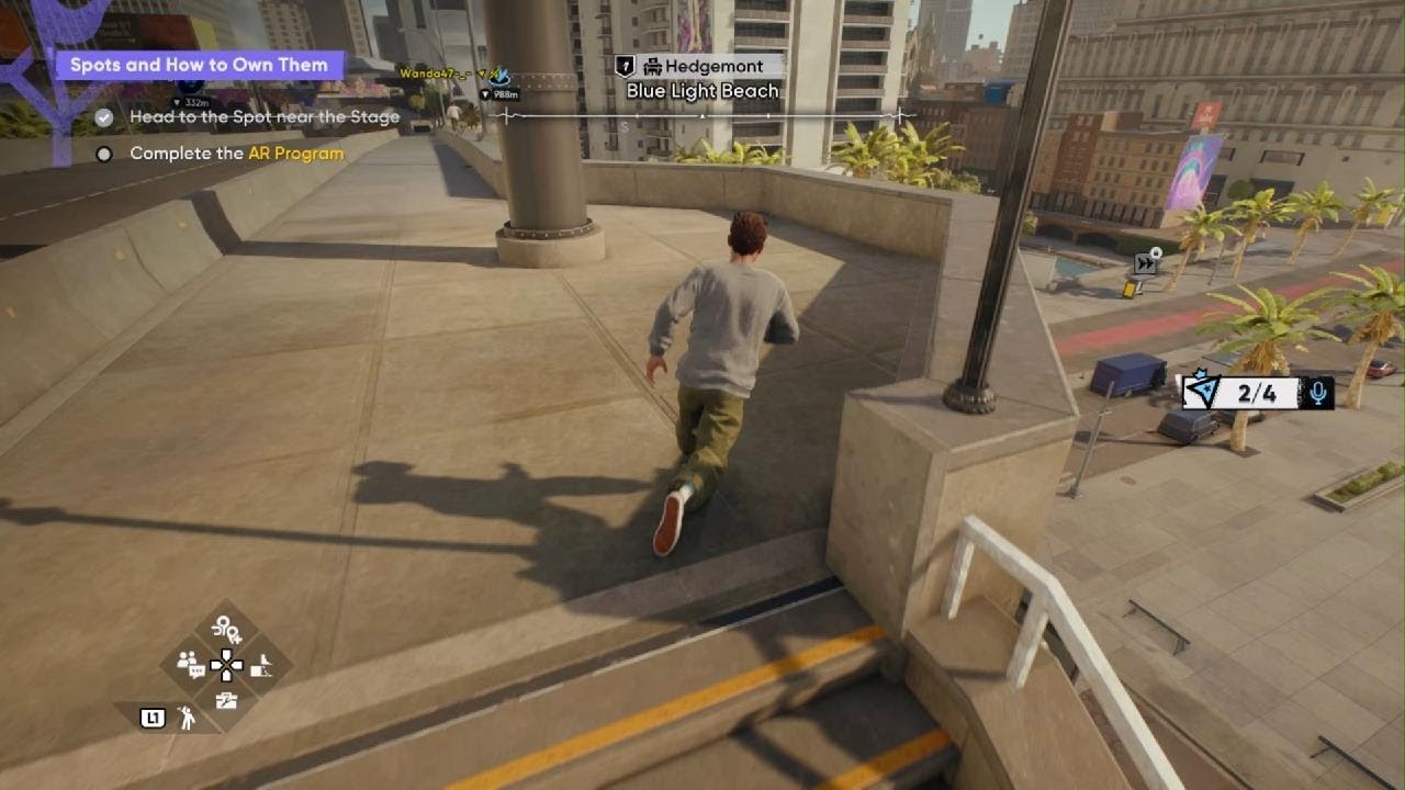 skate but the floor is lava