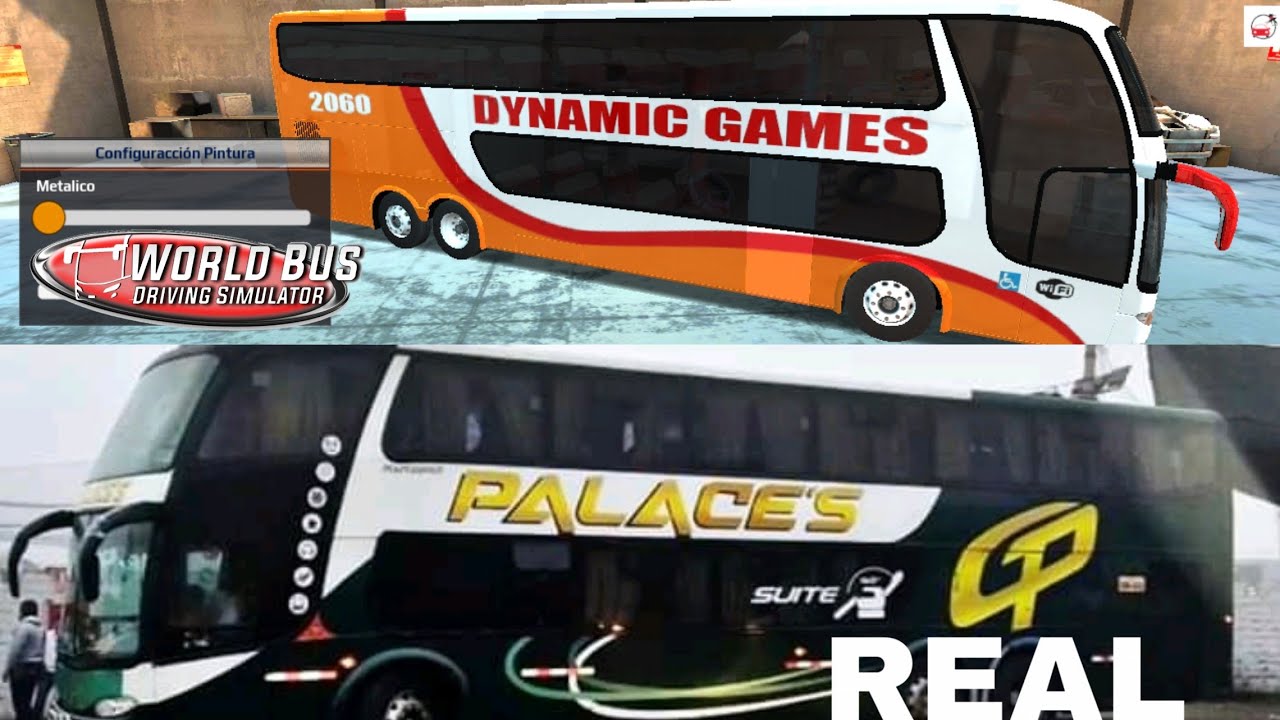 World Bus Driving Simulator Buses en la vida real