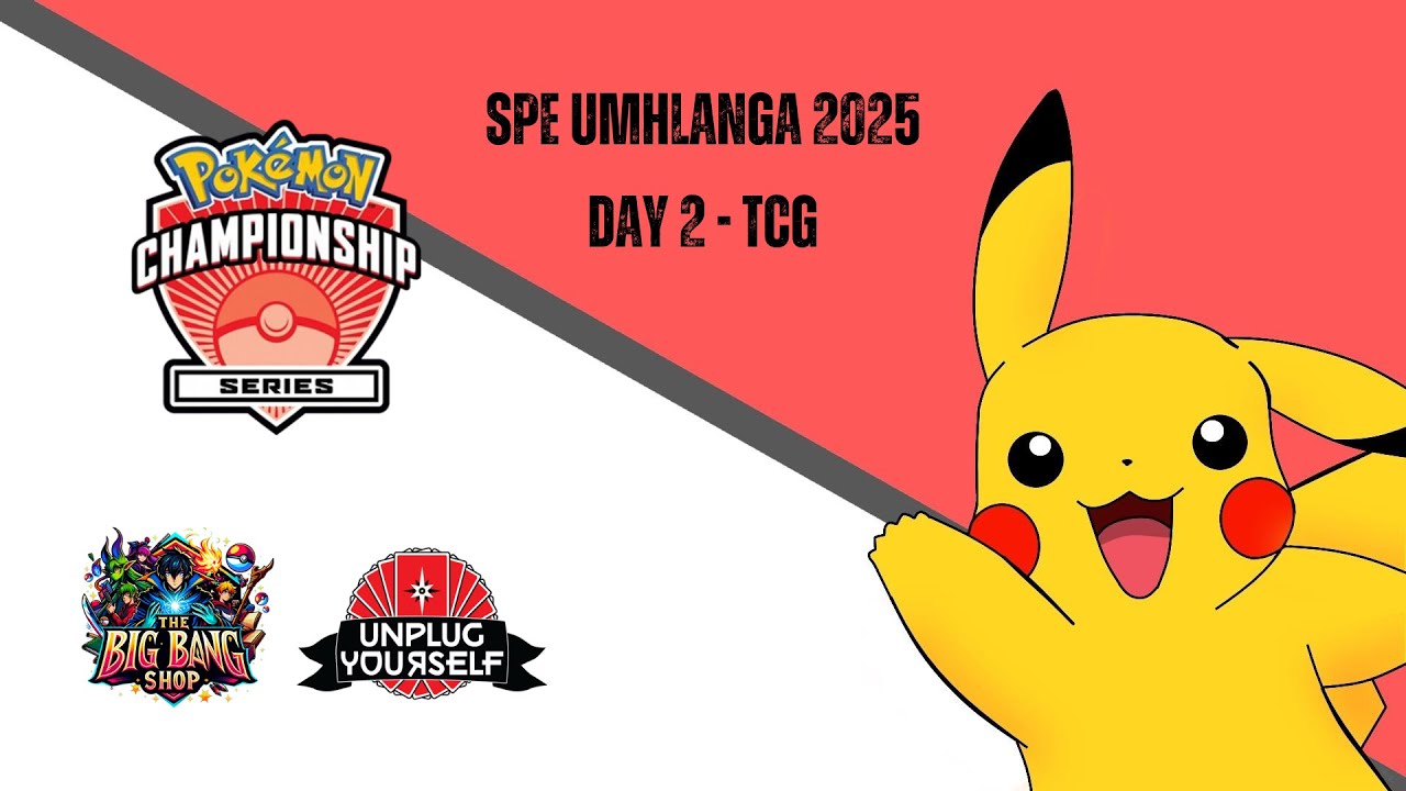 🎴 Pokémon SPE 2025 – TCG Masters Day 2 Livestream | Live from Umhlanga, South Africa! 🎴
