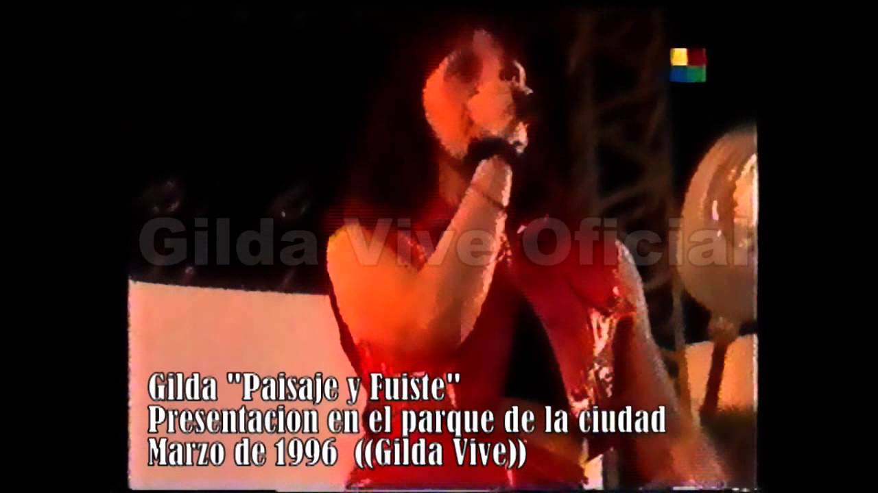 GILDA EN EL PARQUE DE LA CIUDAD (GILDA VIVE)) PAISAJE Y FUISTE