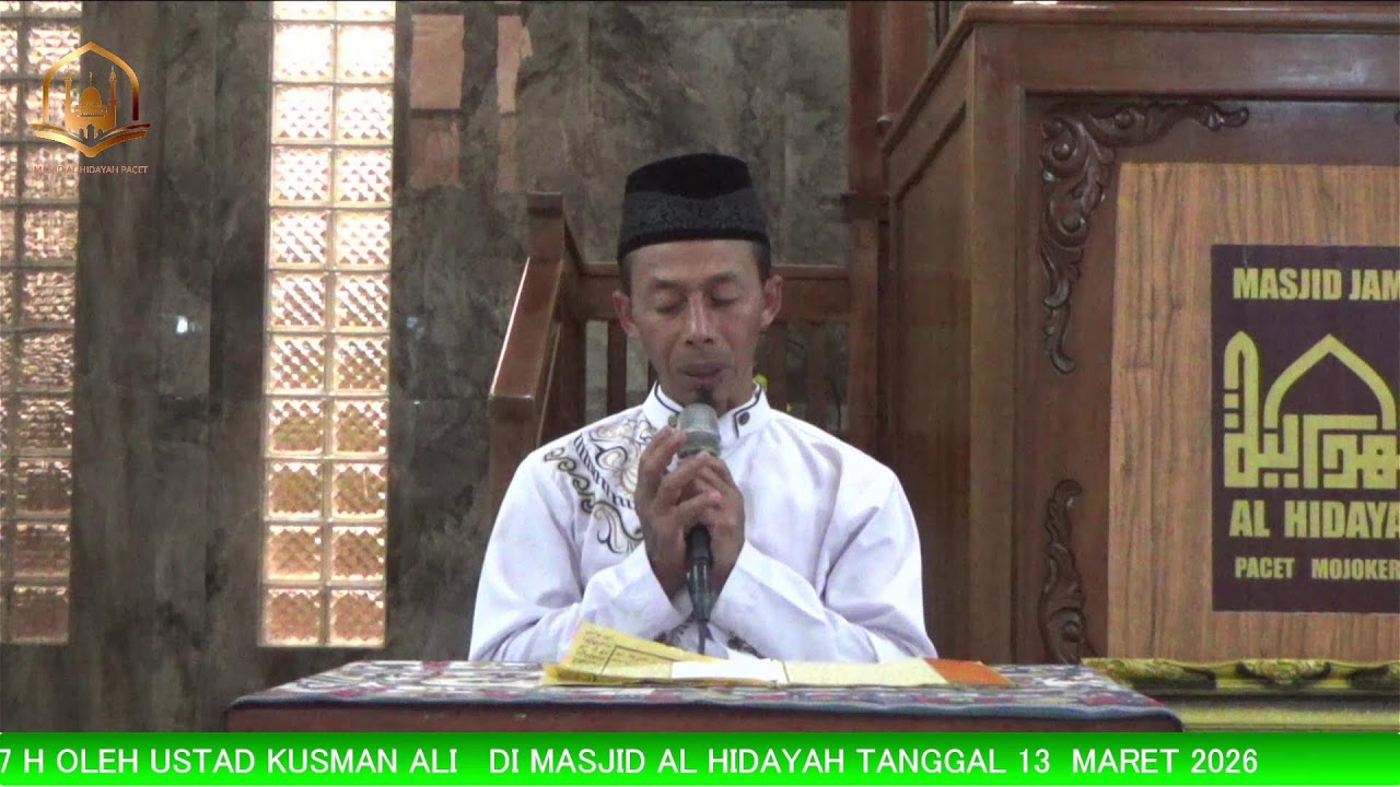 PENGAJIAN JELANG BERBUKA PUASA  BULAN SUCI ROMADHON MASJID AL HIDAYAH PACET  13  MARET  2026