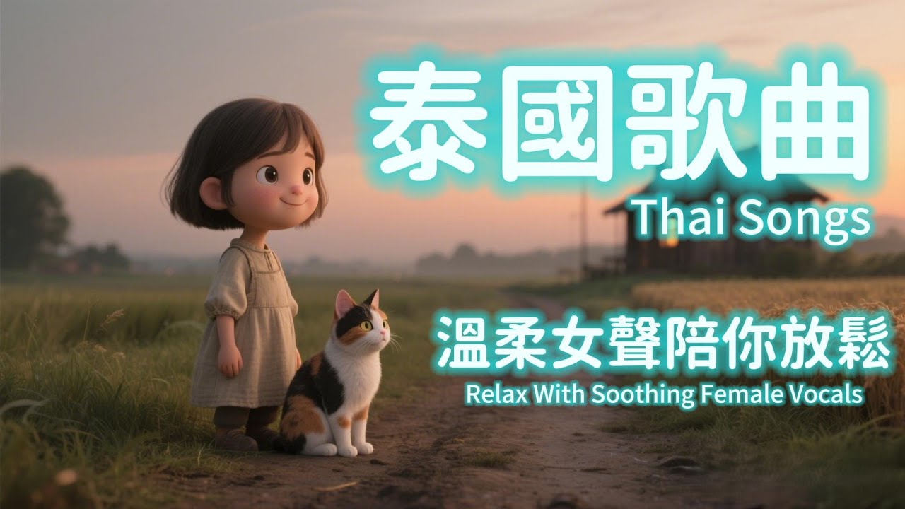 【夢潔聽歌】泰國溫柔女聲放鬆歌曲 | 純享泰國鄉村旋律 | Relaxing Thai Songs With Soothing Female Vocals