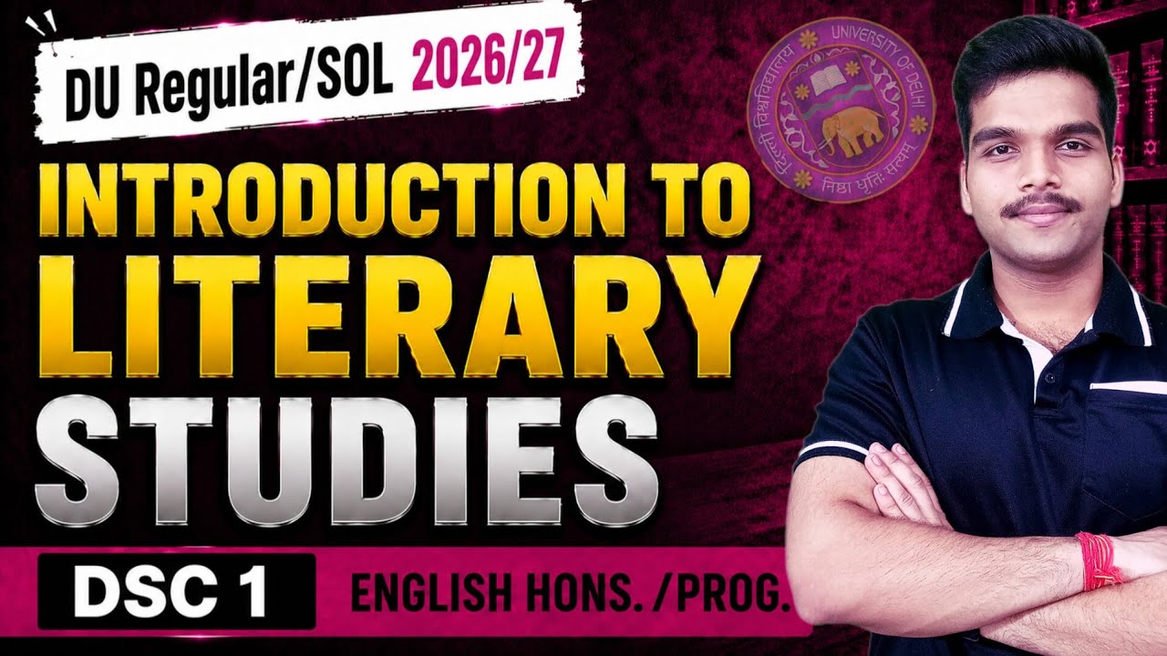 BA Program/Hons. Semester 1st | Introduction to Literary Studies Imp. Ques. With Answers | DU SOL