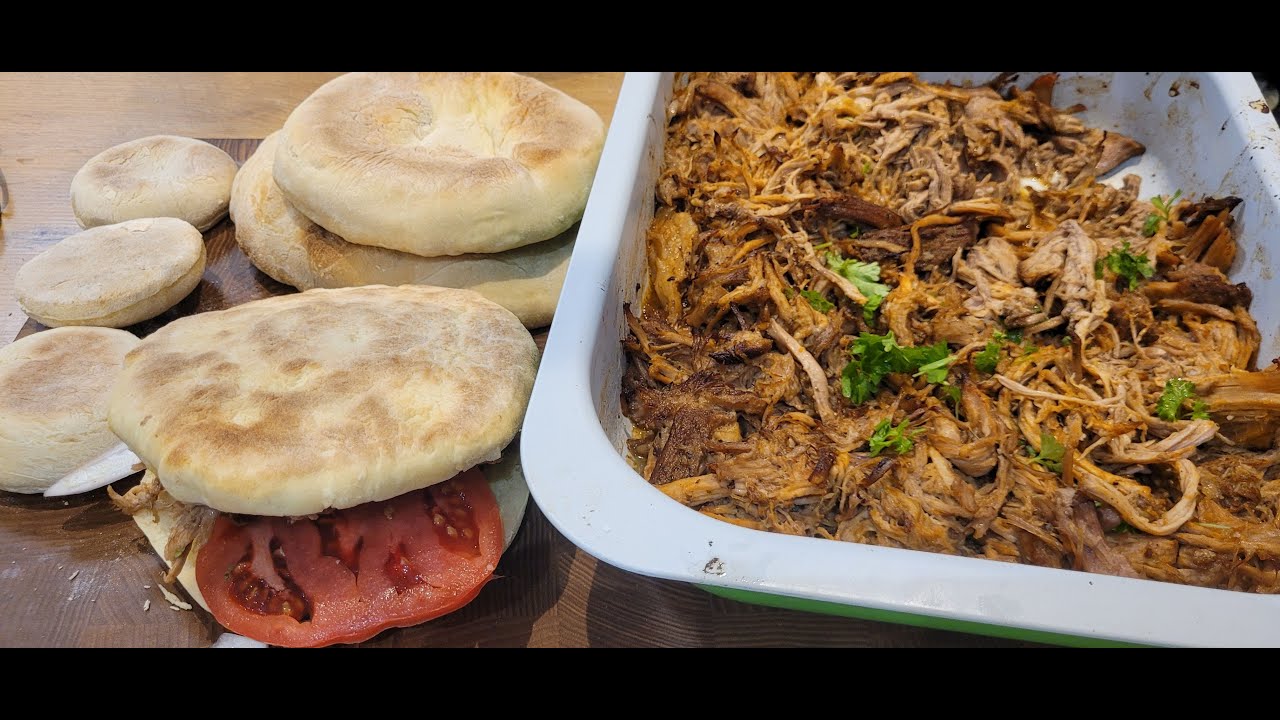 KARKÓWKA SZARPANA Z PROZIAKAMI Pulled Pork