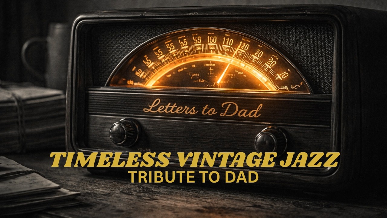 Letters to Dad | Vintage Jazz Songs | Grief, Love & Loss | 1940s-60s Classic Tribute To Dad