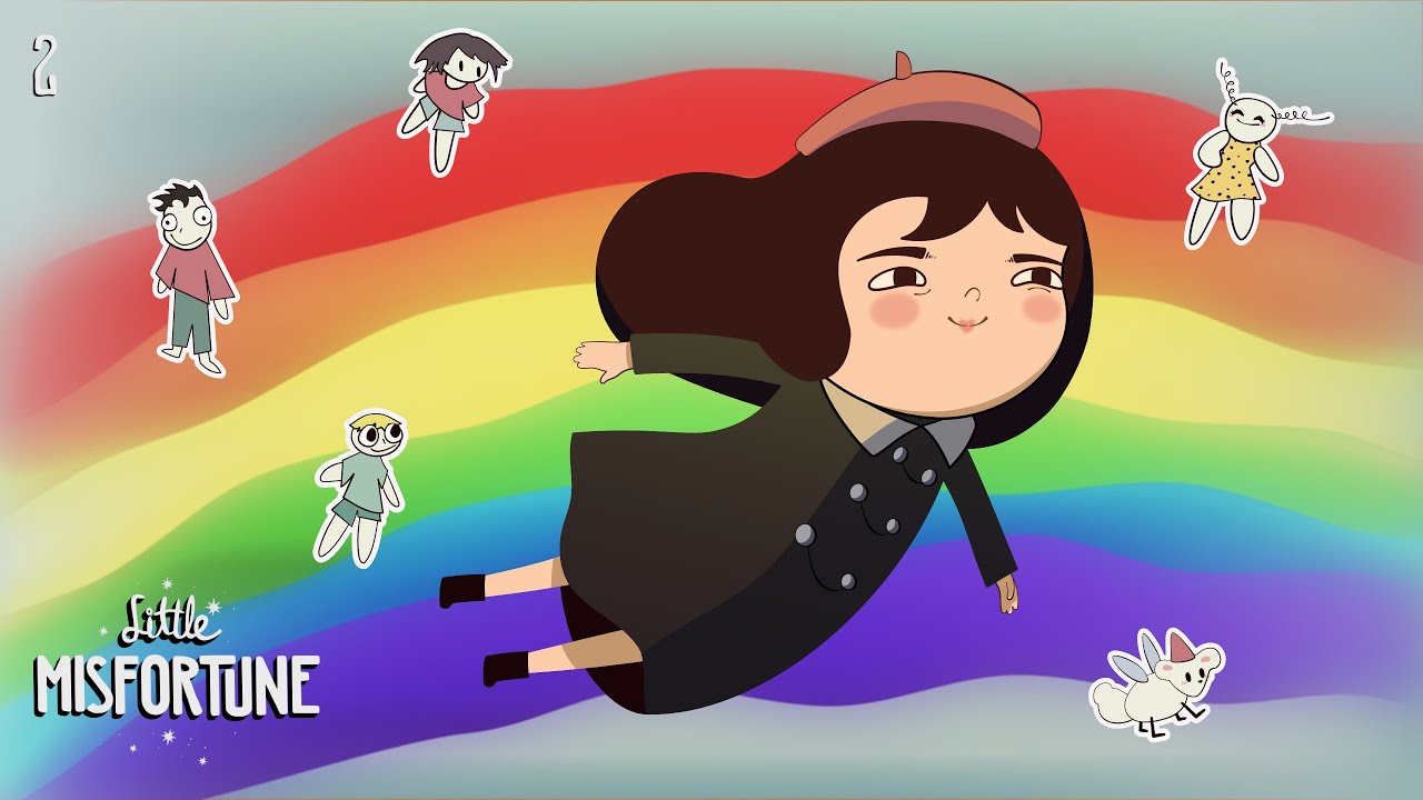 Прохождение Little Misfortune {02} ВОЛШЕБНАЯ ПЕЩЕРА #littlemisfortune