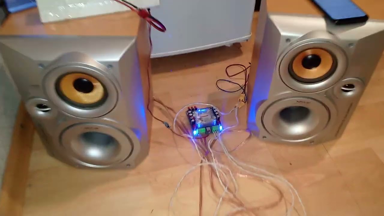 TDA 7850  на колонках Tompson