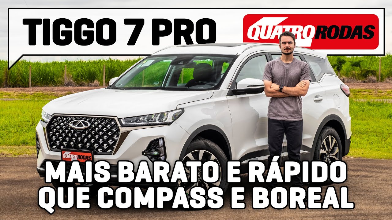 Caoa Chery Tiggo 7 Pro: os SEGREDOS do SUV médio com PREÇO de compacto