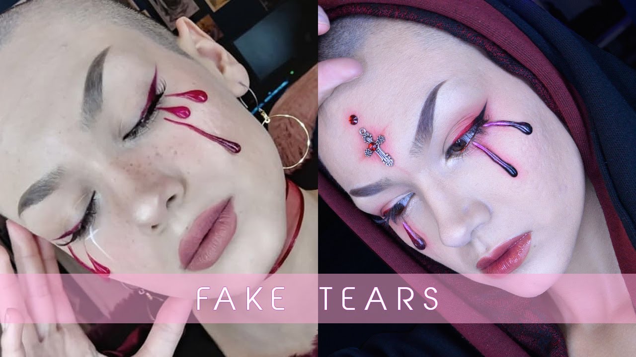 How to Make & Paint Fake Tears