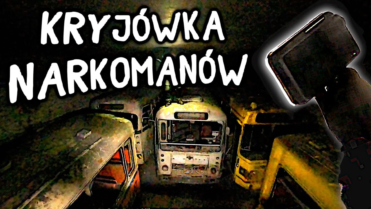 OPUSZCZONY TUNEL METRA PEŁEN STARYCH AUTOBUSÓW - Urbex POV