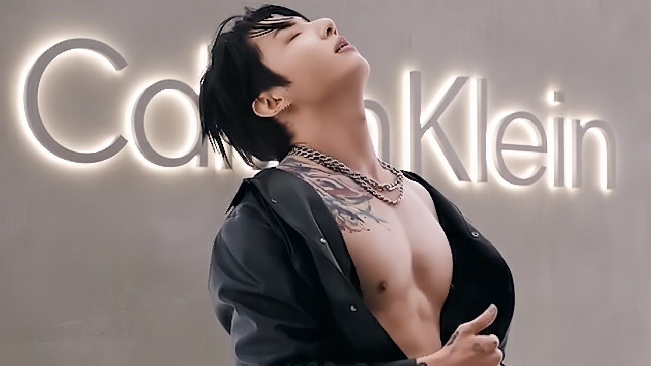 Чонгук за кулисами кампании Calvin Klein Hollyday 2025!