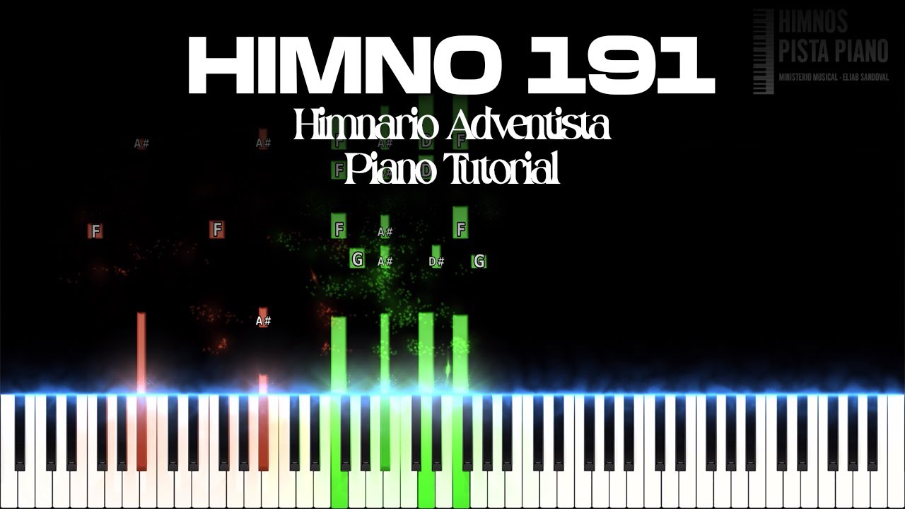HIMNO 191 - La nueva proclamad | Piano Tutorial + Partitura