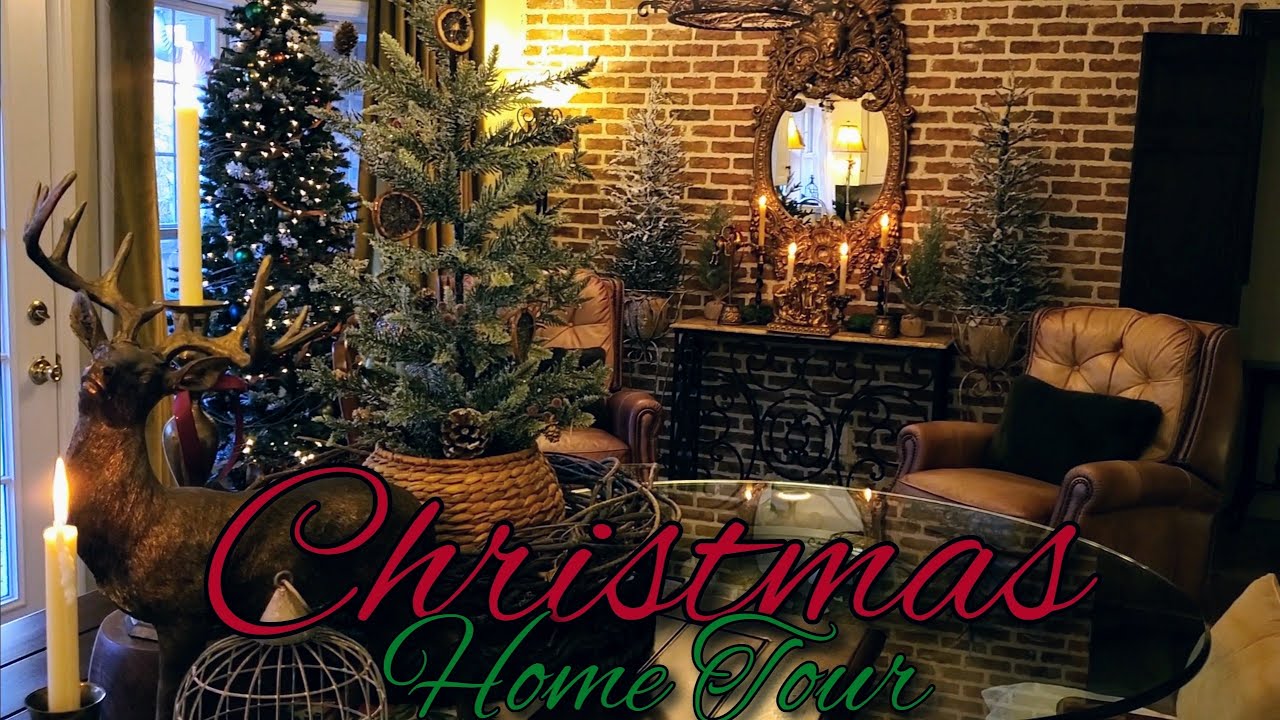 Christmas Home Tour 2023- Day and Night Tour to Music