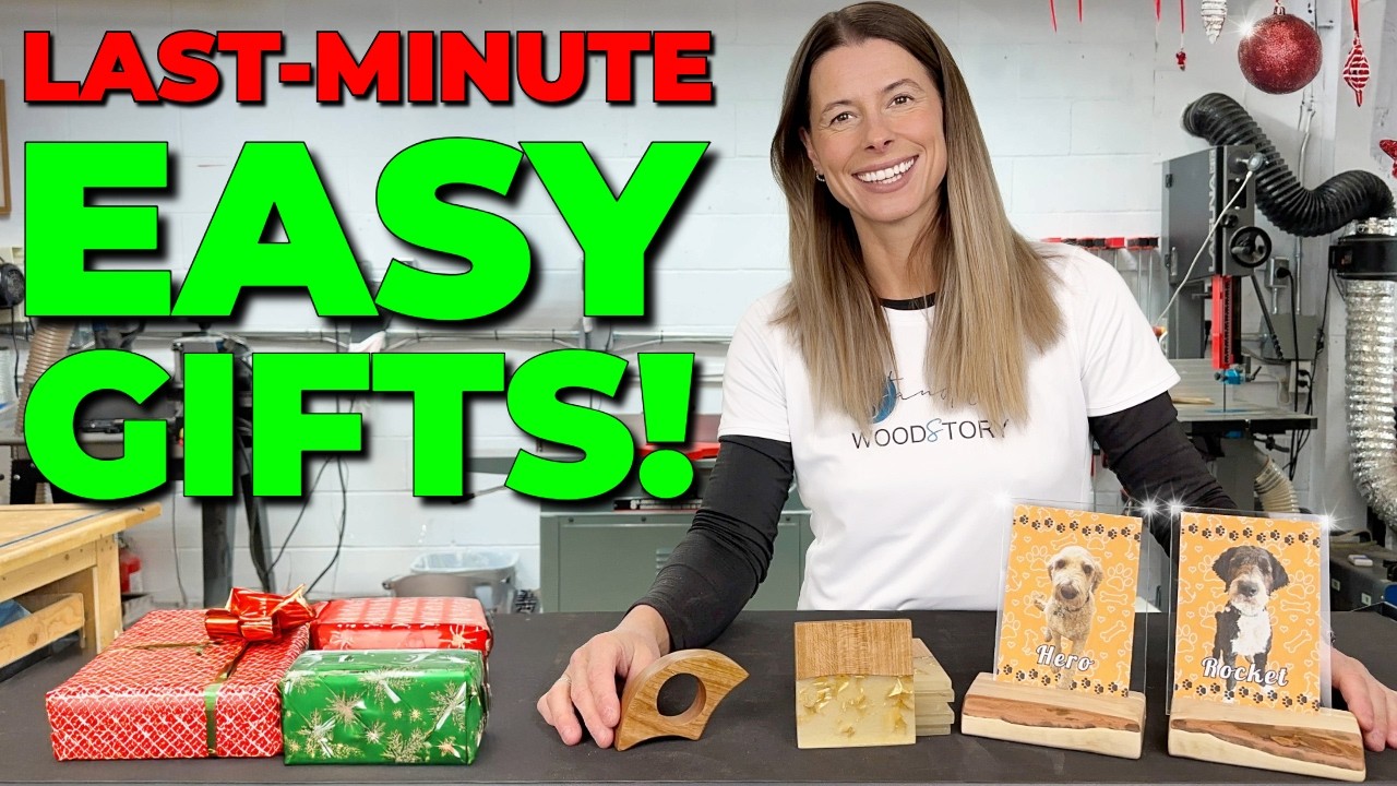 3 EASY Scrap WOOD Christmas Gifts // DIY Woodworking