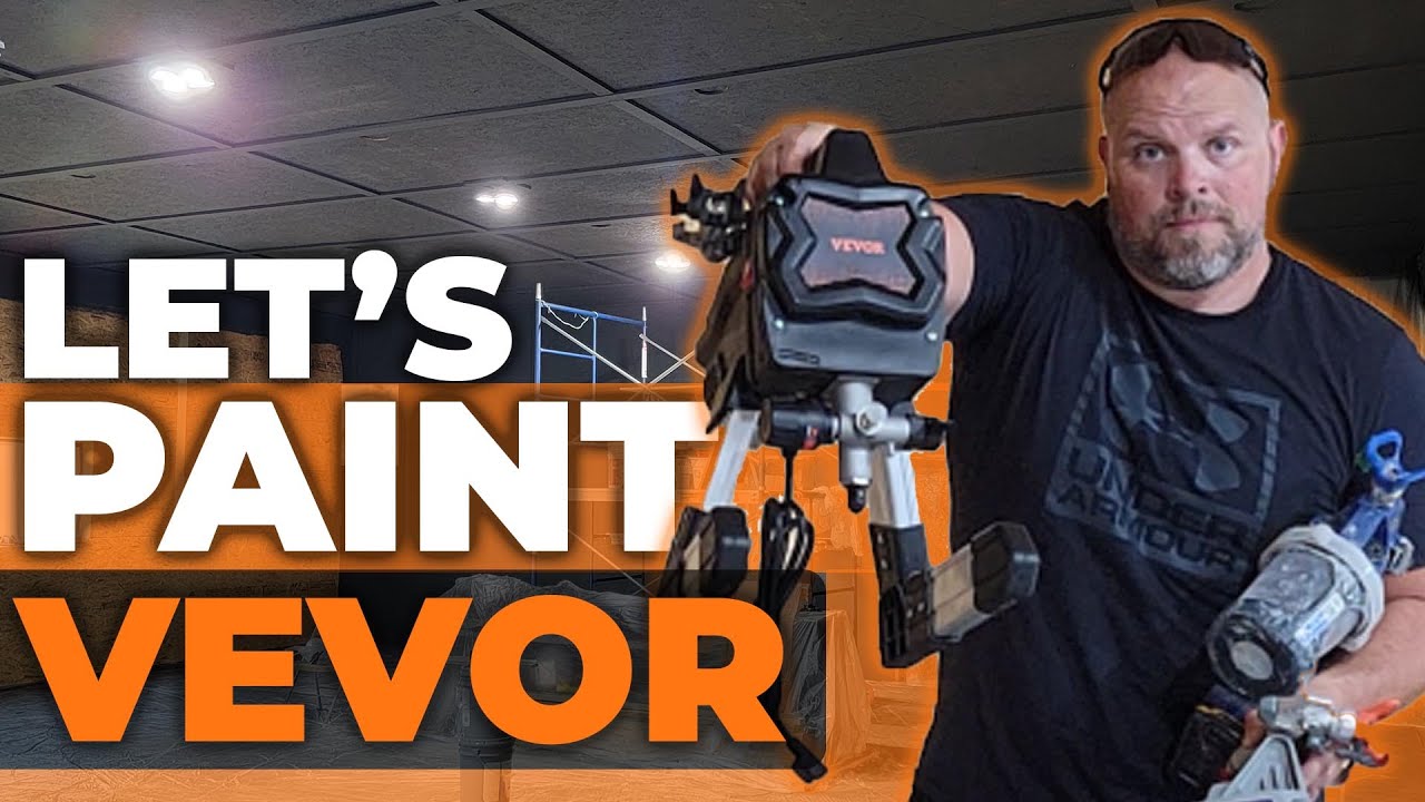 VEVOR Airless Paint Sprayer X6 - How to paint OSB