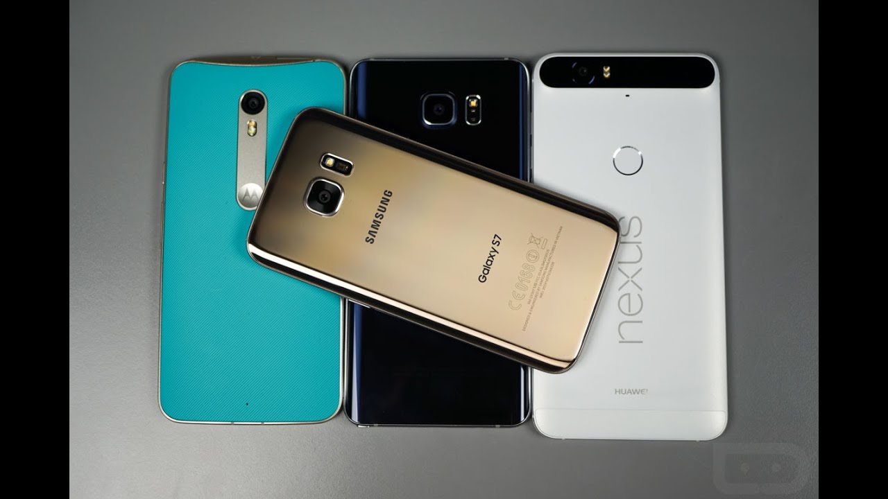 Galaxy S7 vs. Nexus 6P vs. Galaxy Note 5 vs. Moto X Pure Edition