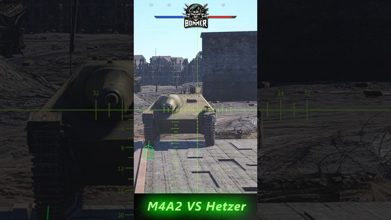 M4A2 VS HETZER || WAR THUNDER ||