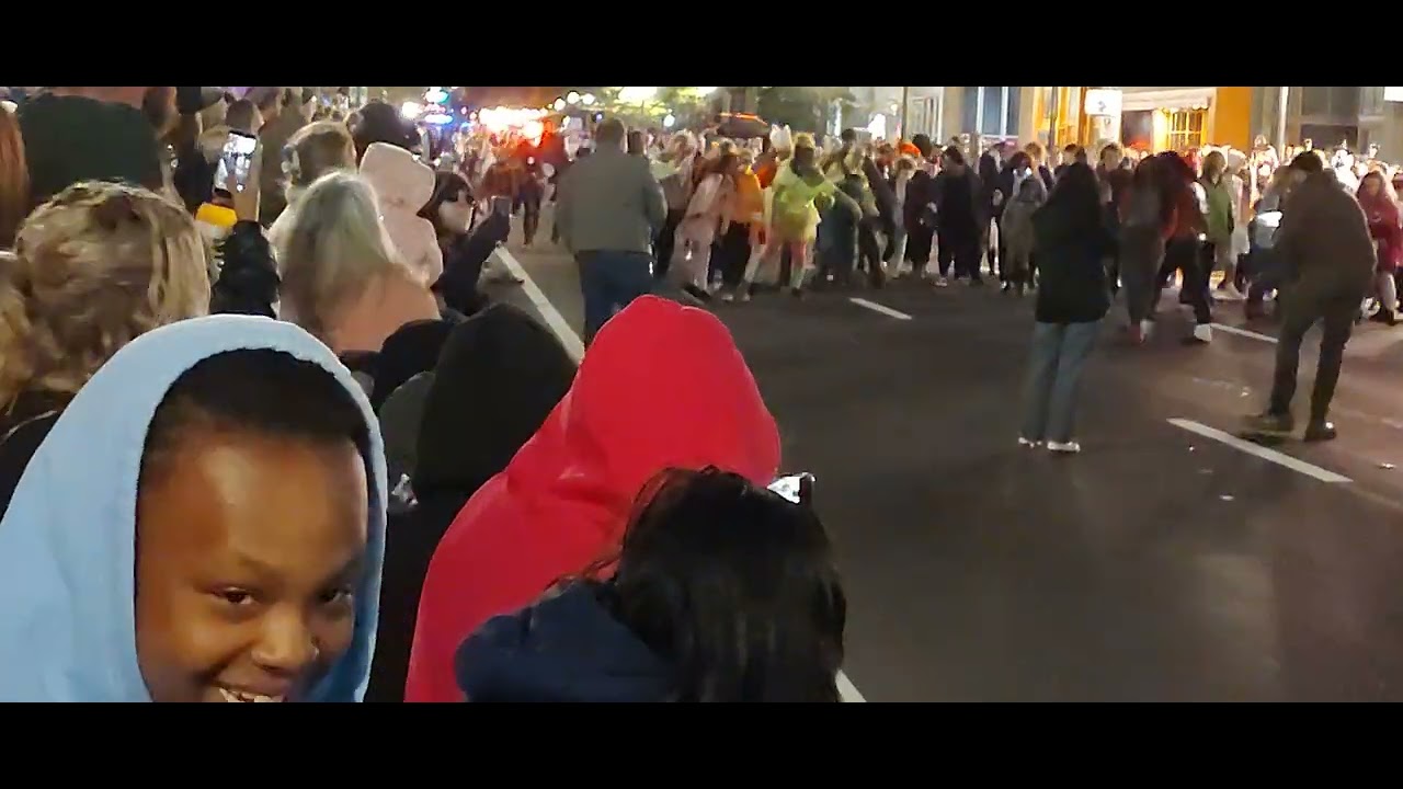 Thriller Lexington 2025 - featuring Cameron Jones as Michael entering at the KY Theater