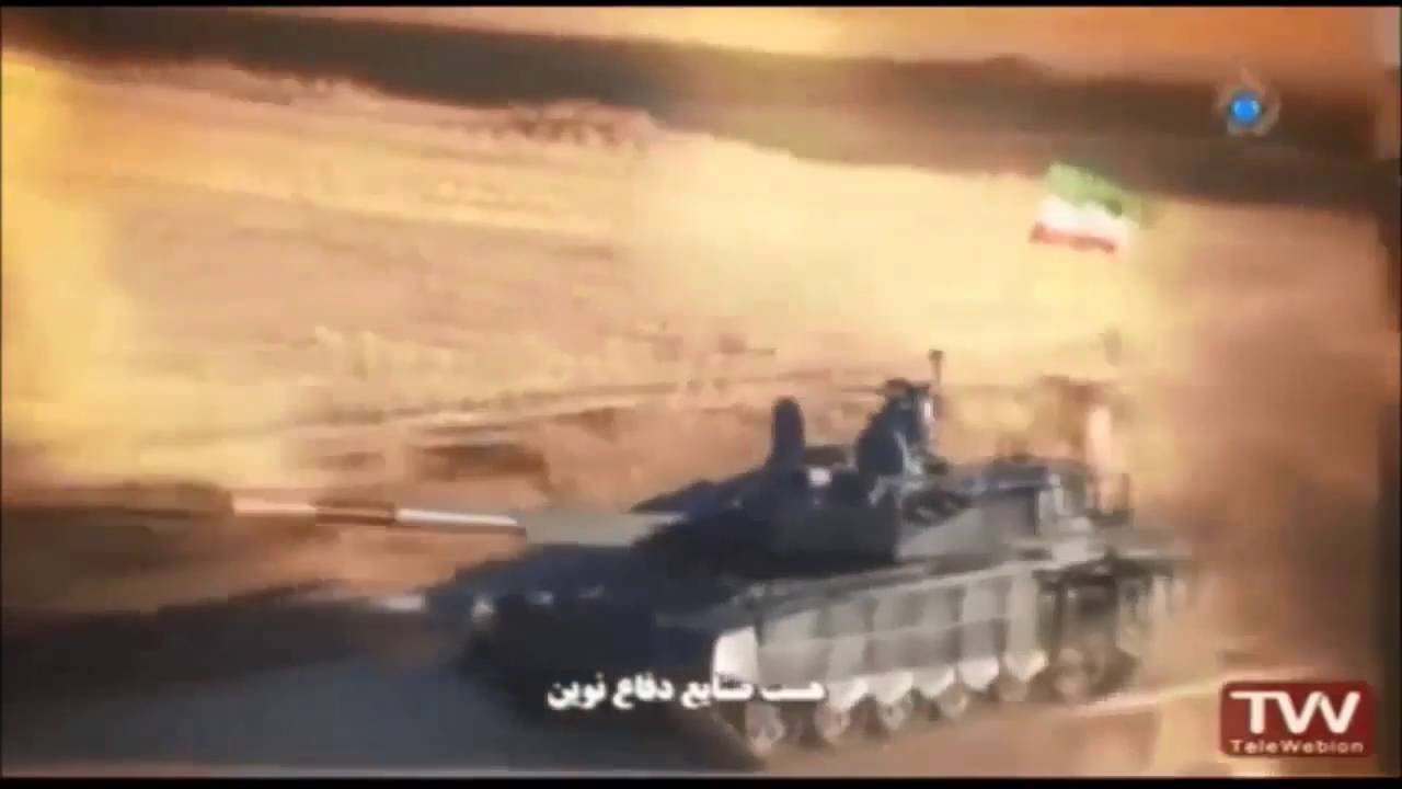 New Iranian made Karrar MBT Main Battle Tank unveiled by local television footage