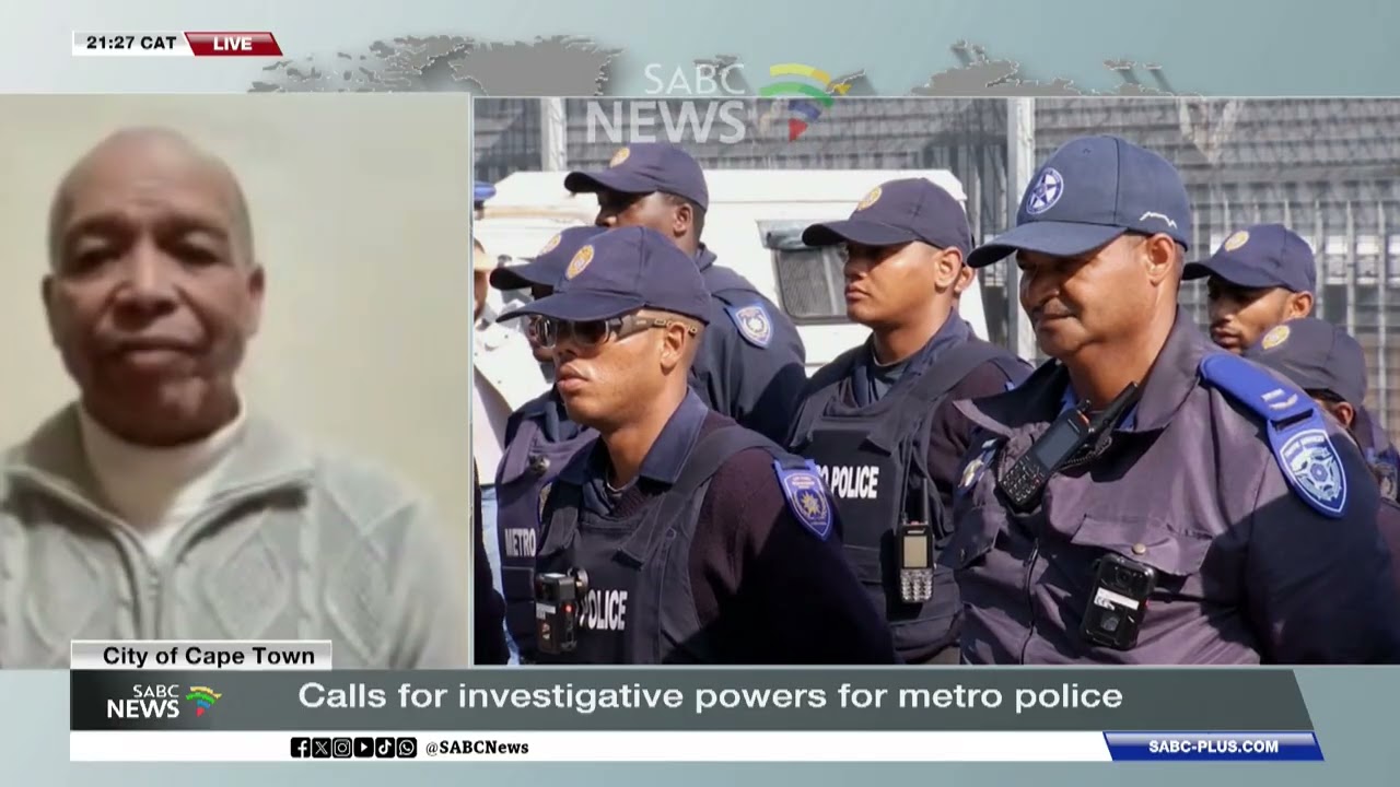 City of Cape Town | Calls for investigative powers for metro police: Eldred de Klerk