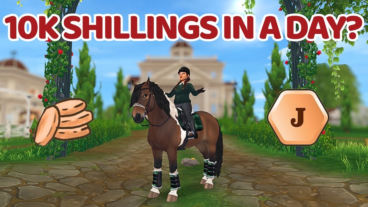How I Make 10 THOUSAND SHILLINGS in a Day │Star Stable Online