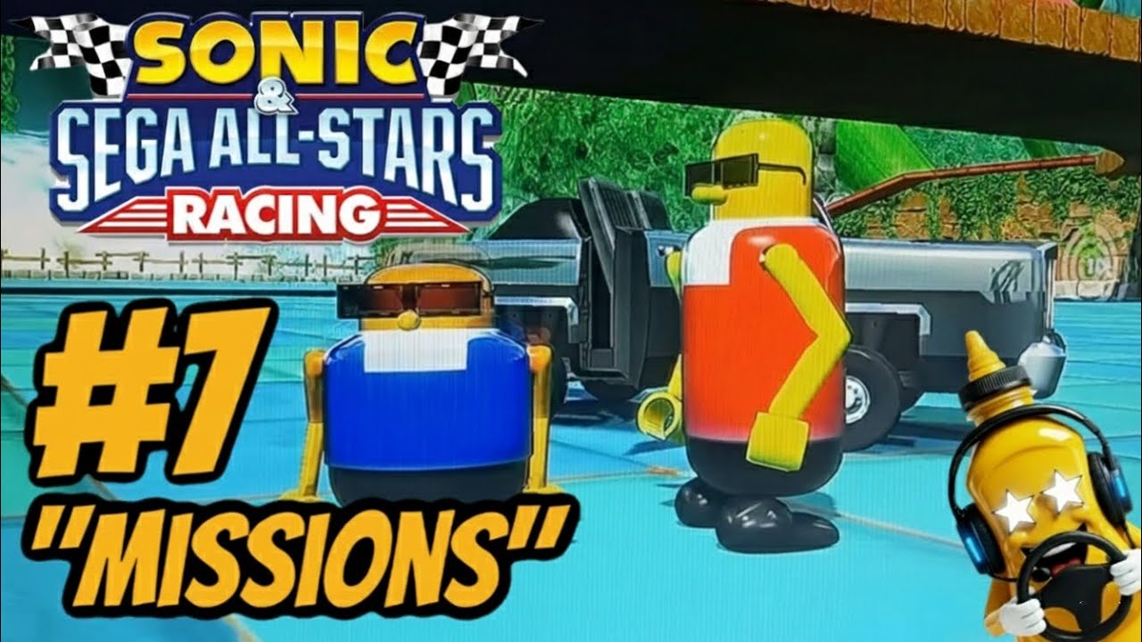 Sonic and SEGA All-Stars Racing (Mission Mode Gameplay) Part 7