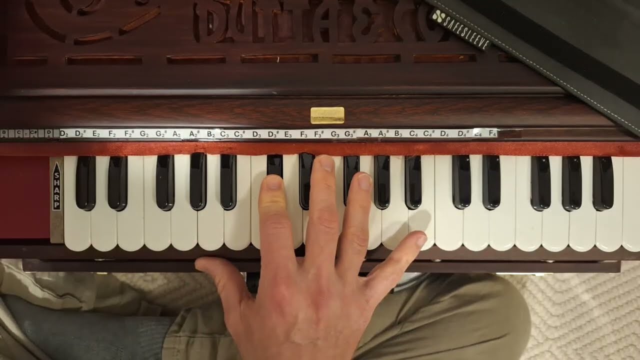 Saamba Sadaashiva - Harmonium Tutorial