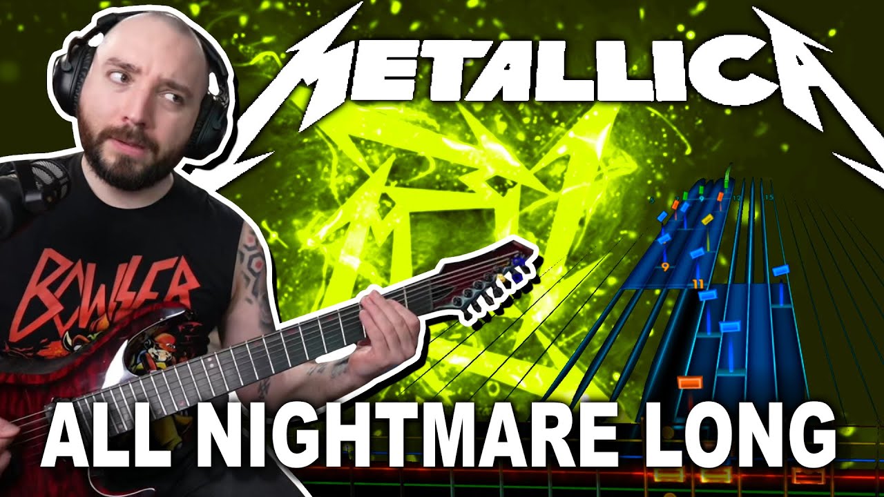 Chainbrain plays Metallica - All Nightmare Long in Rocksmith 2014 on Lead Guitar