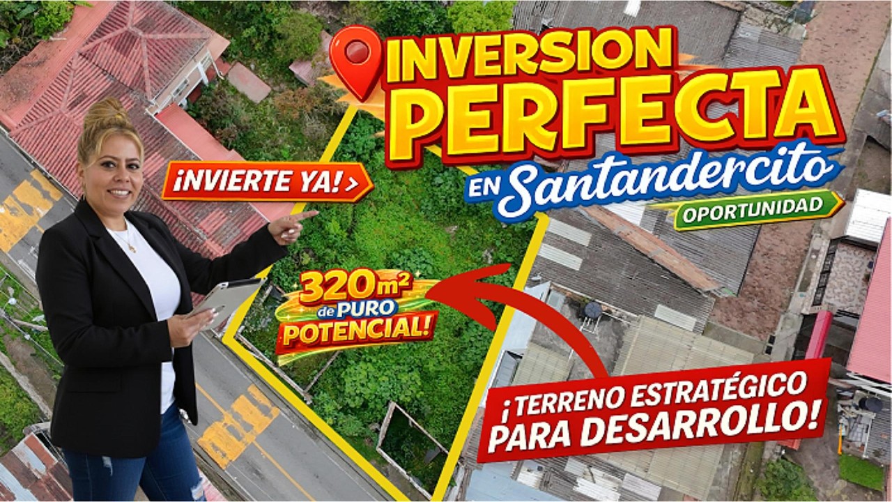 🚀 ¡OPORTUNIDAD ÚNICA! Lote de 320 m2 en el Corazón de Santandercito (San Antonio del Tequendama)