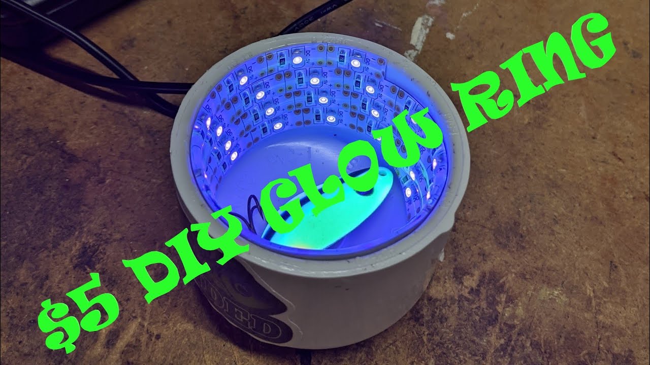 $5 DIY Glow Cup for UV Fishing Lures