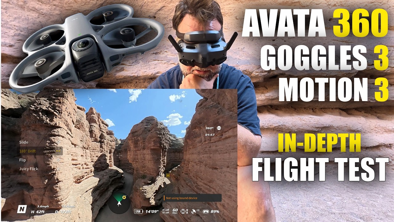 DJI Avata 360 z Goggles 3 i Motion 3 &ndash; szczeg&oacute;łowa recenzja testu lotu