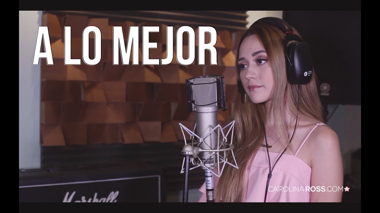 A lo mejor - Banda MS (Carolina Ross cover) En Vivo Sesi&oacute;n Estudio