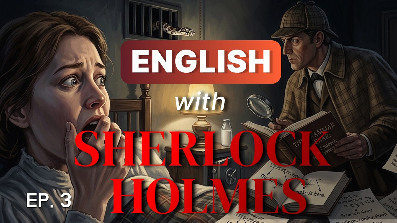 A Locked Room Mystery 🕵️‍♂️ | The Speckled Band (English Listening Practice)