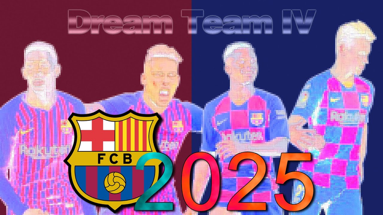 FC Barcelona in 2025 | Who is the new King of Camp Nou | Xavi's Dream team IV | PES2020 | 巴萨2025(2)
