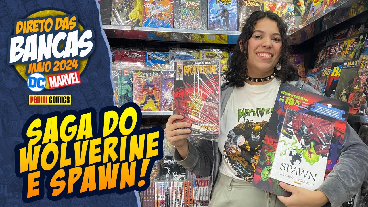 Direto das Bancas Maio 2024 - Lançamentos Quadrinhos Marvel, DC e Mangás​ @PaniniBrasilOficial