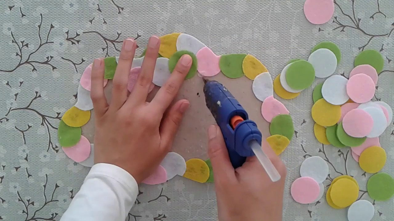 KEÇEDEN BEBEK ODASI KAPI SÜSÜ YAPIMI / GORGEUS BABY ROOM DECORATİON MAKİNG