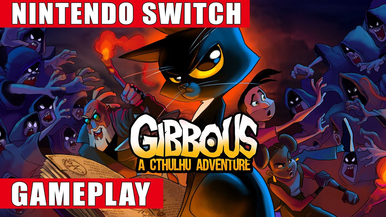 Gibbous - A Cthulhu Adventure Nintendo Switch Gameplay