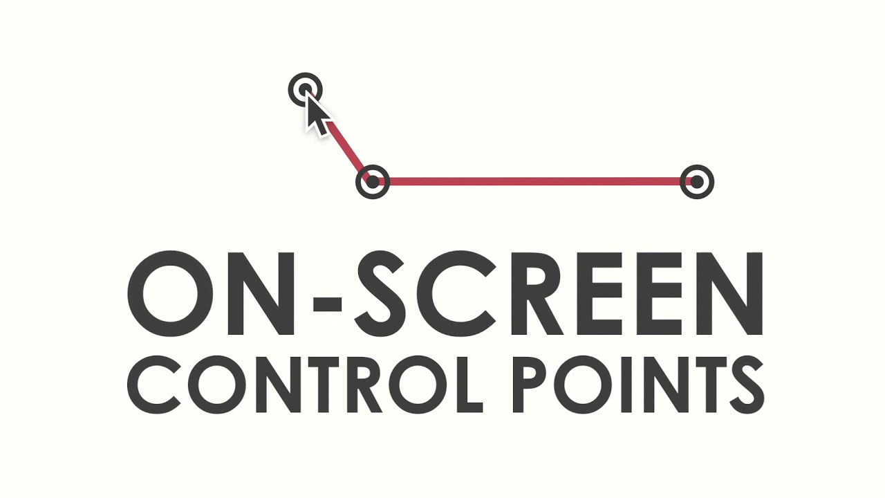 How to Create ON-SCREEN CONTROL POINTS with Motion 5